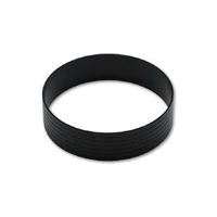 Aluminum Union Sleeve for 5in OD Tubing - Hard Anodized Black