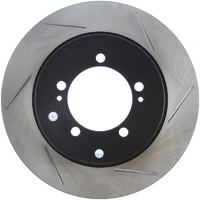 Power Slot Brake Rotors - Rear (EVO 8-9) - Left