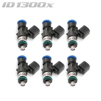 ID1300-XDS 34mm Injectors Set of 6 w/14mm Top & 14mm Lower O-Ring