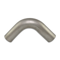 Titanium 3in. O.D. 90 Degree Mandrel Bend Tube / 4in. CLR / 6in. Leg Length