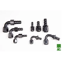 PushLok Hose End, 6AN, Straight