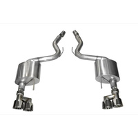 3" Sport Axle Back Exhaust Quad 4" Tips (Mustang GT 2015+)