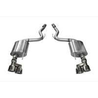 3" Touring Axle Back Exhaust - Quad 4" Tips (Mustang GT 2015+)