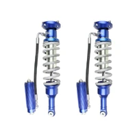Adjustable 2.5 Monotube Remote Reservoir Pre-Assembled Struts Front 2-3 Inch 50-75mm Lift Pair (Hi-Lux Vigo 05-15)