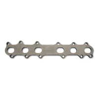 Exhaust Manifold Flange for Toyota 2JZ Motor - 1/2in Thick Stainless Steel