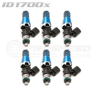 ID1750-XDS Direct Fit Injectors Set of 6 - Toyota Supra 2JZ-GTE/Nissan 300ZX Z32 (w/11mm Top O-Ring)