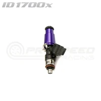 ID1750-XDS 60mm Single Injector w/14mm Purple Adaptor Top. 14mm Lower O-Ring w/O-Ring Retainer - Universal