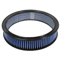 Round Racing Air Filter w/Pro 5R Filter Media - 14" OD, 12" ID, 3" Height w/ Expanded Metal