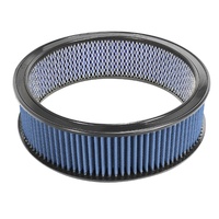 Round Racing Air Filter w/Pro 5R Filter Media - 14" OD, 12" ID, 4" Height w/ Expanded Metal