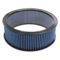 Round Racing Air Filter w/Pro 5R Filter Media - 14" OD, 12" ID, 5" Height w/ Expanded Metal