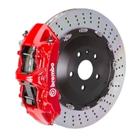High Performance Brake Kit 405mm 2 Piece Rotor Caliper (M-Class 11-15/GLE 15-19) - Red