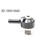 V2 4AN ORB to 6.5mm Hose Barb Low Profile Swivel Banjo Fitting