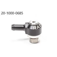 V2 6AN ORB to 8.5mm Hose Barb Low Profile Swivel Banjo Fitting