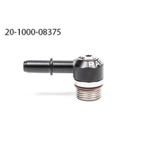 V2 8AN ORB to 3/8" SAE Male EFI Quick Connect Low Profile Swivel Banjo Fitting