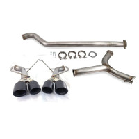 Cat-Back Exhaust System No Muffler Non-Resonated (WRX 22+)
