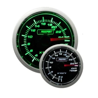 52mm Exhaust Gas Temperature Gauge - Green/White - Fahrenheit