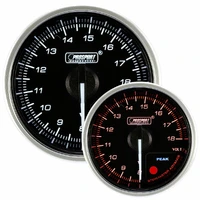 52mm Electrical 'Supreme' Volt Gauge - Amber/White