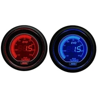 52mm Electrical 'Evo' Boost Gauge - Bar Amber/Blue