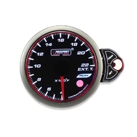 52mm 'Halo' Exhaust Gas Temperature Gauge - Red/White/Blue - Fahrenheit