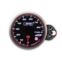 52mm Electrical 'Halo' Fuel Pressure Gauge - Blue/White/Amber 