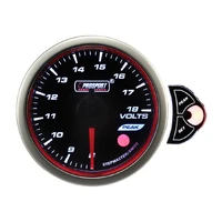 52mm Electrical 'Halo' Volt Gauge - Amber/White/Blue