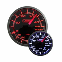 52mm Electrical 'Premium' Boost Gauge - Bar Amber/White