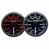 52mm 'Premium' Oil Temperature Gauge - Amber/White - Fahrenheit