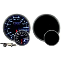 52mm Electrical 'Premium' Wideband AFR Gauge Kit - Blue/White