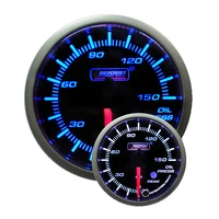 52mm Electrical 'Premium' Oil Pressure Gauge - Blue/White