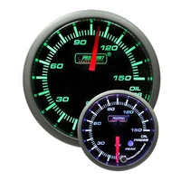 52mm Electrical 'Premium' Oil Pressure Gauge - Green/White