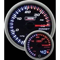 60MM Prosport JDM Series Boost Gauge - Amber/White