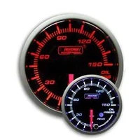 60mm Electrical 'Premium' Oil Pressure Gauge - Amber/White