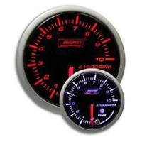 60mm Electrical 'Premium' Tachometer Gauge - Amber/White