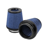 Magnum FLOW Pro 5R Air Filters - Pair - 4" Flange, 6" Base, 4.5" Top (Inv), 6" Height