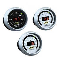 AEM Wideband UEGO/Oil Pressure/Boost Gauge Bundle