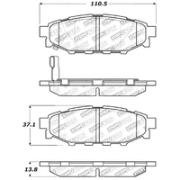 Sport Brake Pads - Rear (WRX 08-20/86 GT)