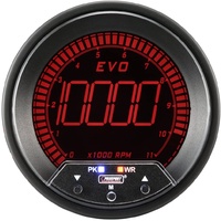 85mm Electrical 'Evo' Tachometer - Multi-Colour