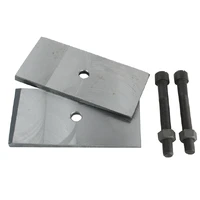3 Degree Castor Wedges (70mm Wide) (Pair)