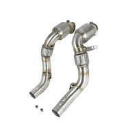 Twisted Steel Down-Pipes - Street Series (BWM X5M 15-18/X6M 15-19)