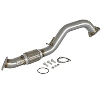 Twisted Steel 2-1/2" Rear Down-Pipe/Mid-Pipe (Civic 2016+)