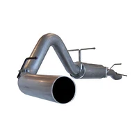 LARGE Bore HD Exhausts Cat-Back SS-409 EXH CB Ford Diesel Trucks 03-07 V8-6.0L (td)