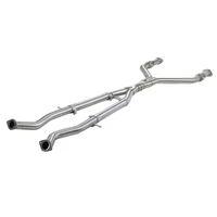Takeda Y-Pipe 2-1/2" to 3" 304 Stainless Steel Exhaust System (Infiniti Q50/Q60 2014+) 