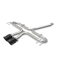 Takeda 2-1/2" 304 Stainless Steel Axle-Back Exhaust System (Civic Hatchback L4 2017+)