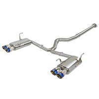 Takeda 3" to 2-1/4" 304 Stainless Steel Cat-Back Exhaust System (WRX/Sti 2015+)