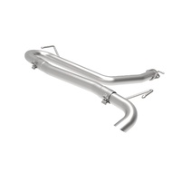 Takeda 2.5" 304 Stainless Steel Axle-Back Exhaust System - No Muffler/Tip (Kona 2018+)