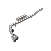 Rebel Series 2.5" 304 Stainless Steel Cat-Back Exhaust System w/Quad Tips (Wrangler JL Unlimited 2018+)
