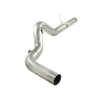 Large Bore-HD 5" 409 Stainless Steel DPF-Back Exhaust System (Dodge 2500/3500 Cummins 13-18)