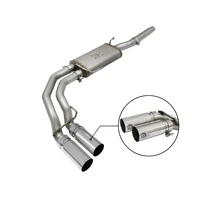 Rebel Series 3"409 Stainless Steel Cat-Back Exhaust System (F-150 Raptor V6 2017+)