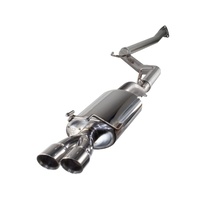 Takeda 2.5" 409 Stainless Steel Cat-Back Exhaust System (Civic Si Sedan 12-15)