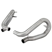 MACH Force-Xp 2.5" 304 Stainless Steel Muffler Bypass (Carrera 911 12-16)